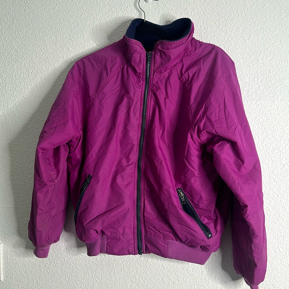 Vintage Patagonia zip up bomber jacket fleece lining size 12